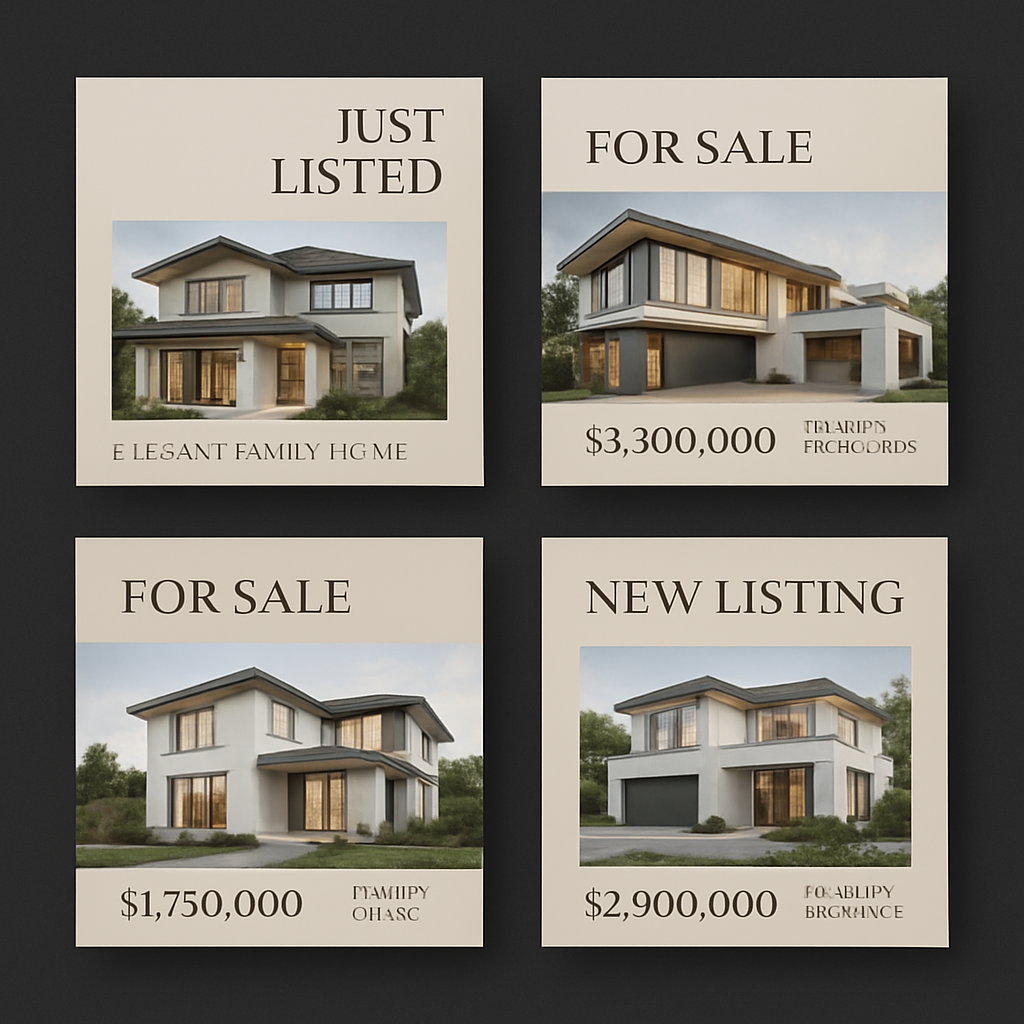 Real Estate Instagram Bundle preview