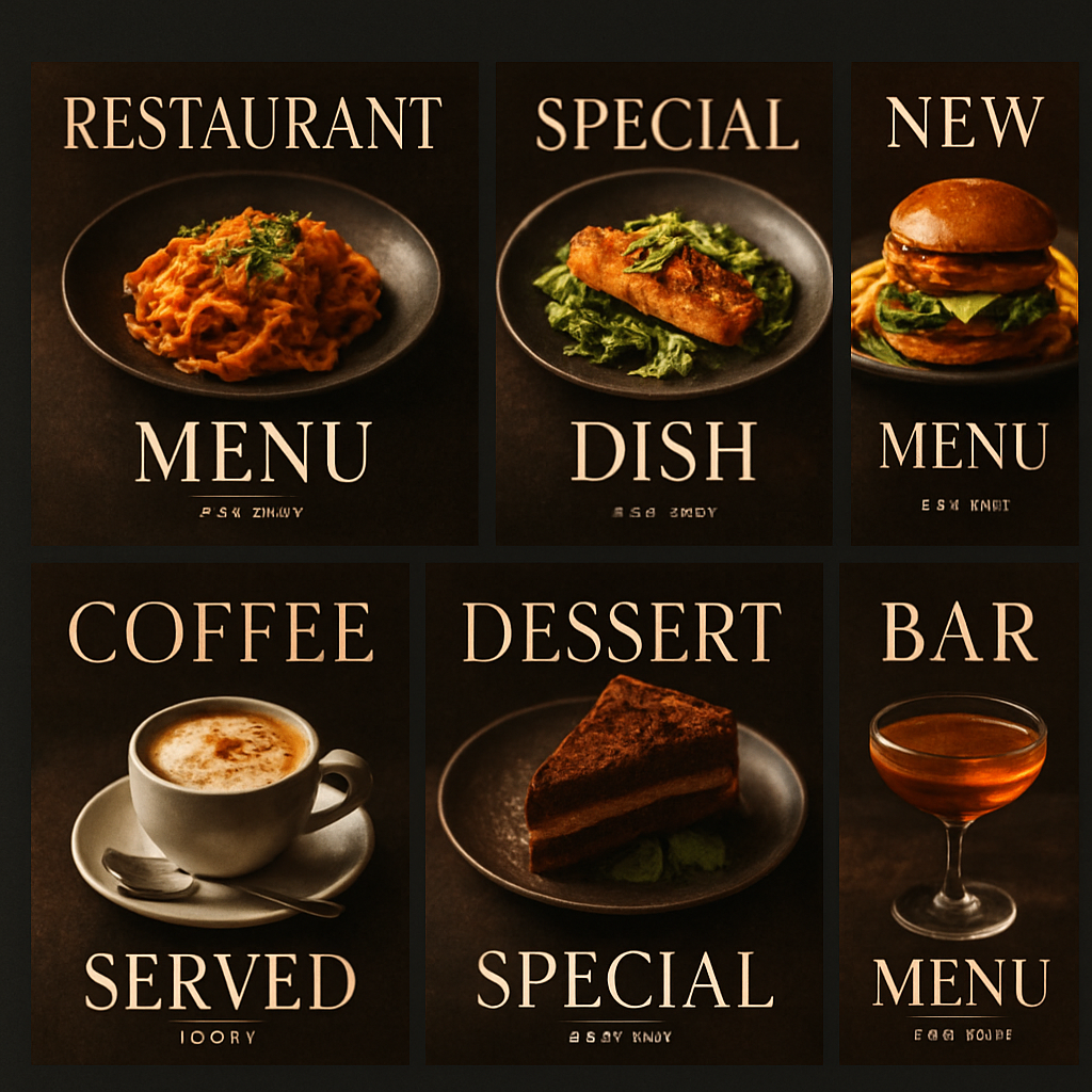 Restaurant Instagram Bundle preview